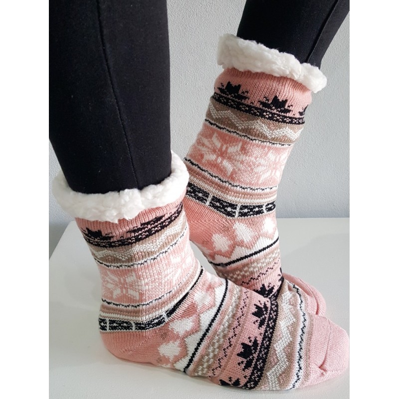 Fluffy store slipper socks