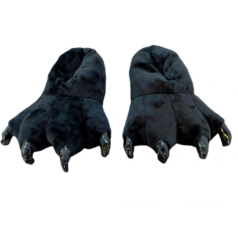 Black monster best sale slippers