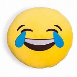 Emoji Plush Pillow -...