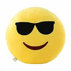 Emoji Plush Pillow - Cool