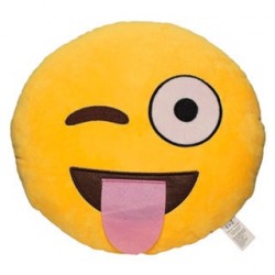 Emoji Plush Pillow - Crazy...