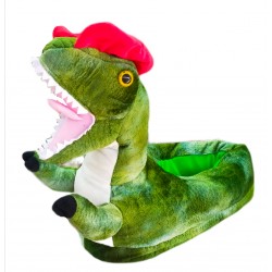 Dinosaur Slippers- Green