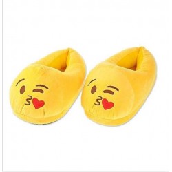 Emoji Slippers -Kiss