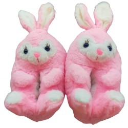 Bunny Pink Slippers -Big