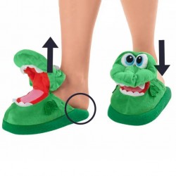 Crocodile Slippers -Green...