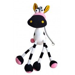 Zebra Toy with spring