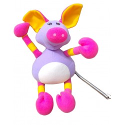 Pig Toy with Spring
