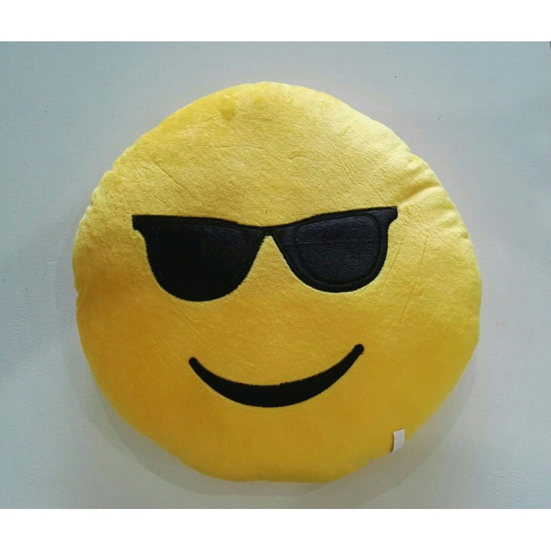 emoji teddy pillow