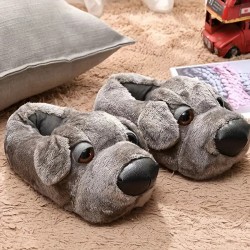Dog Slippers -Grey