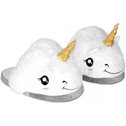 Unicorn Slippers White SLip on